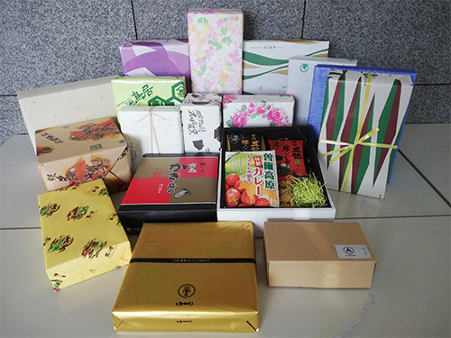 西日本カップ加盟各場地場特産品プレゼント